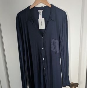 Hanro Long Sleeved Night Shirt